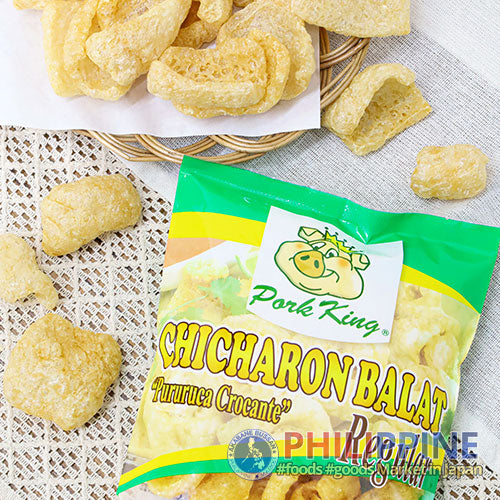 Pork King Chicharon Balat Regular 60g