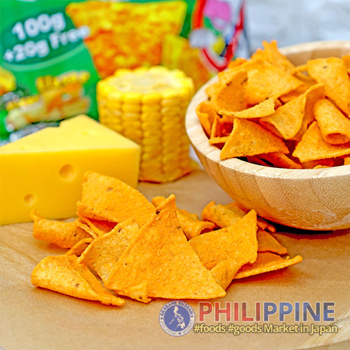 W.L. Foods Tattoos Corn Chips Cheese 120g