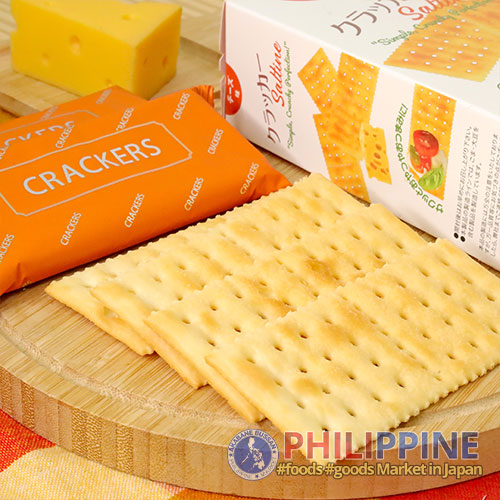 GPR Crackers Saltine Cheese 90g