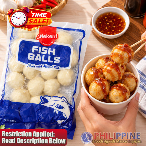 Time Sale! Mekeni Fish Balls 250g