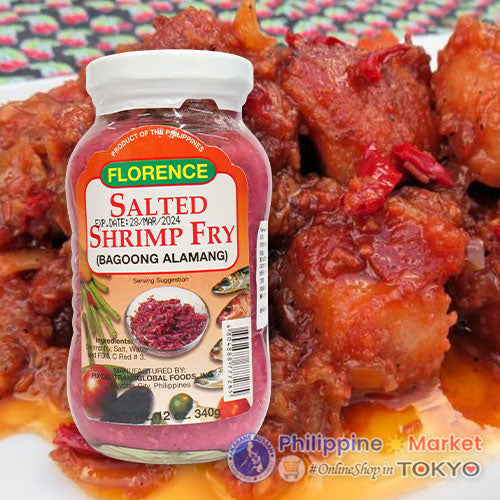 Florence Salted Shrimp Fry Bagoong Alamang 340g