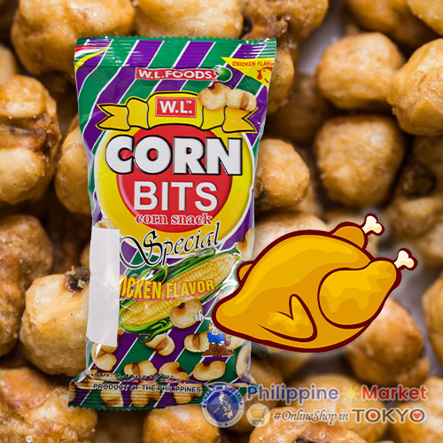 W.L. Foods Corn Bits Chicken 70g