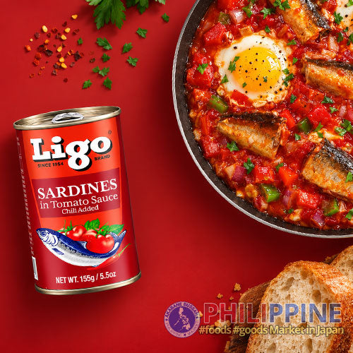 Ligo Sardines Red (Philippines) 155g