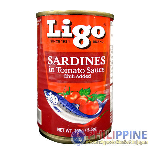 Ligo Sardines Red (Philippines) 155g