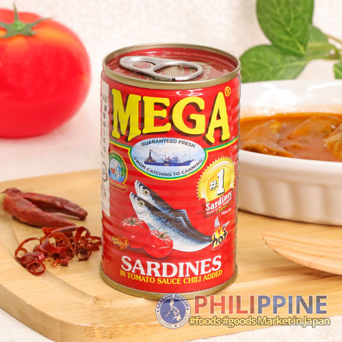 Mega Sardines Red 155g