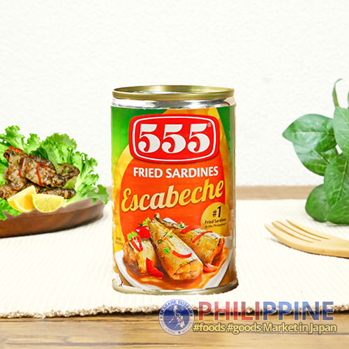 555 Fried Sardines Escabeche 155g