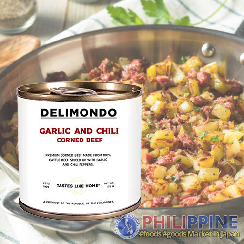 Delimondo Garlic & Chili Corned Beef (S) 175g