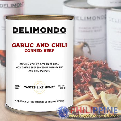 Delimondo Garlic & Chili Corned Beef (L) 260g