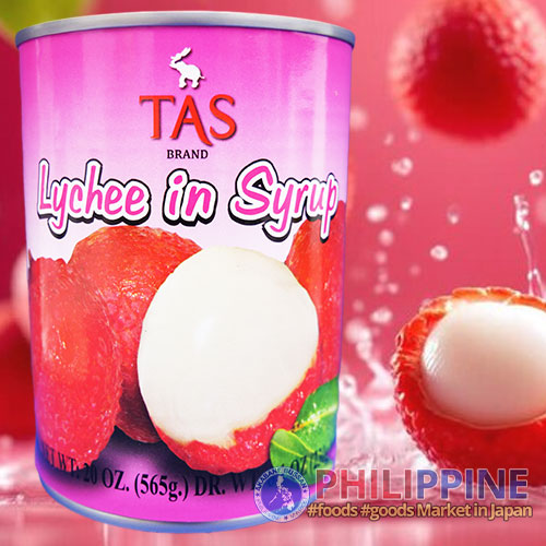 Tas Lychee in Syrup in Can 565g