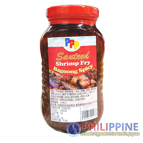 PPP Sauteed Shrimp Fry Spicy 340g