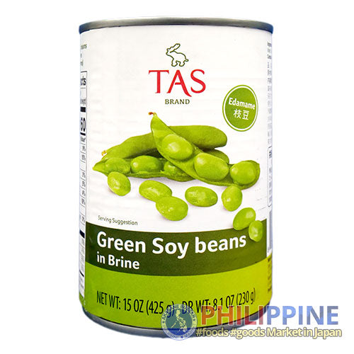 Tas Green Soy Beans in Brine 425g