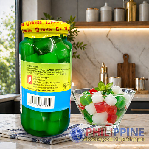 Phil Supreme Nata De Coco Green 340g