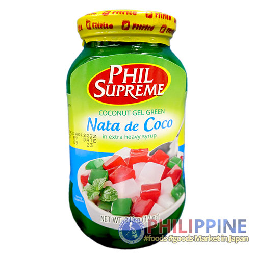 Phil Supreme Nata De Coco Green 340g