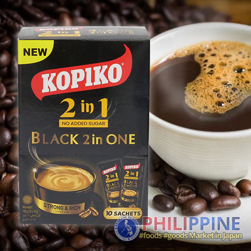 Kopiko 2in1 Coffee Black 100g (10 sachets)