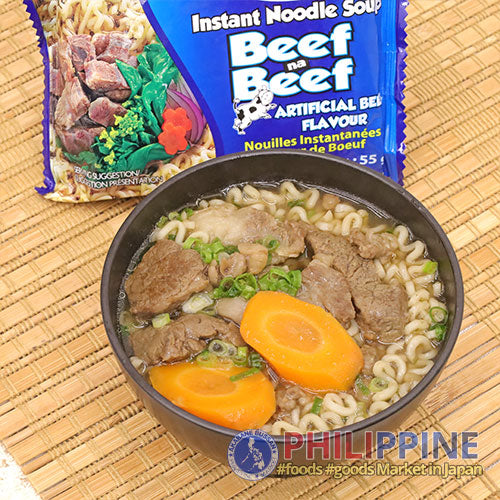 Lucky Me Instant Noodles Beef Flavor 55g