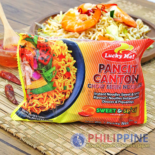 Lucky Me Instant Pancit Canton Sweet and Spicy 60g