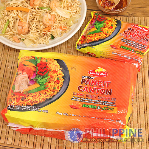 Lucky Me Instant Pancit Canton Sweet & Spicy 60g (6pcs/pack)