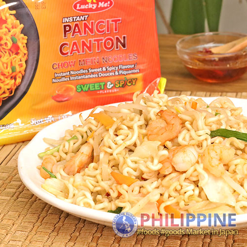 Lucky Me Instant Pancit Canton Sweet & Spicy 60g (6pcs/pack)