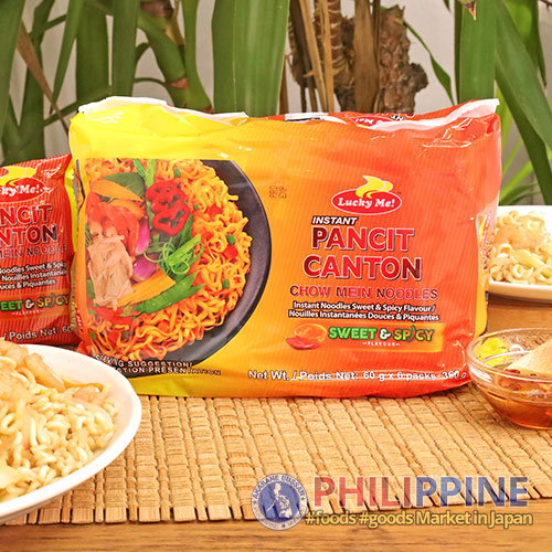 Lucky Me Instant Pancit Canton Sweet & Spicy 60g (6pcs/pack)