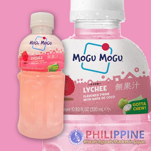 Mogu Mogu Lychee with Nata de Coco 320ml