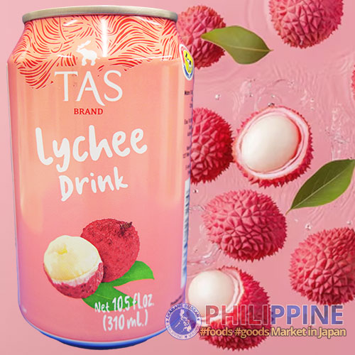 Tas Lychee Drink in Can 310ml