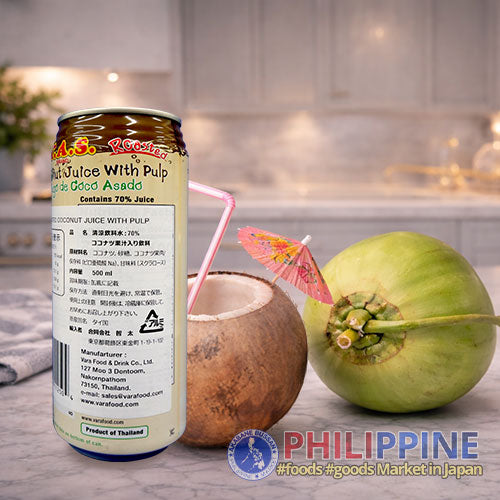 Tas Roasted Coconut Juice Pulp 500ml