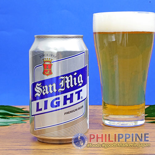 San Miguel Light Beer in Can 330ml