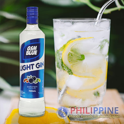 Ginebra GSM Blue Light Gin 27.5% 700ml