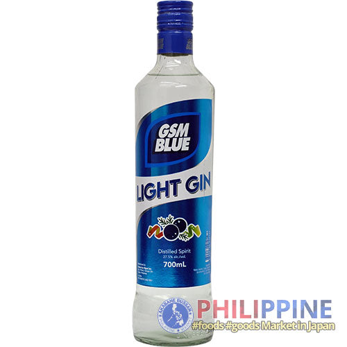 Ginebra GSM Blue Light Gin 27.5% 700ml