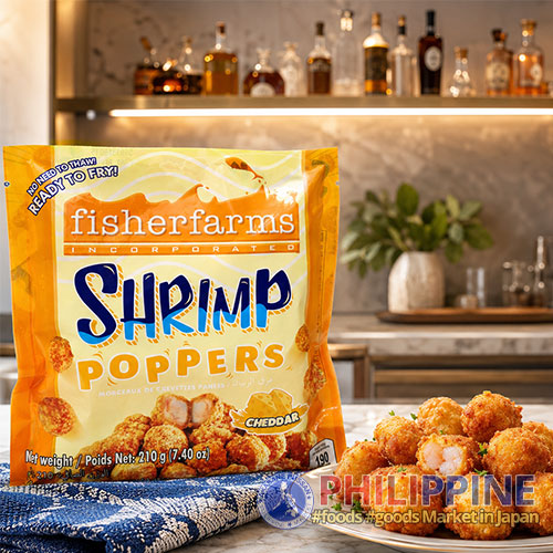 Fisherfarms Shrimp Poppers Cheddar 210g