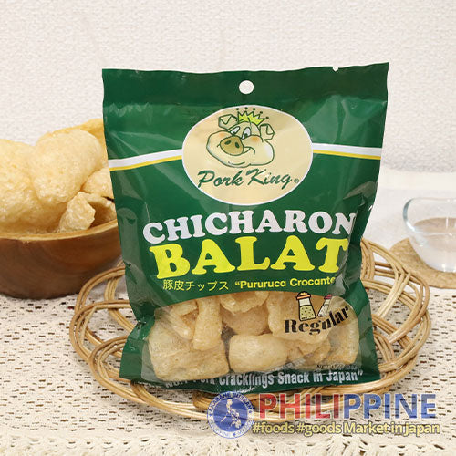 Pork King Chicharon Balat Regular 30g