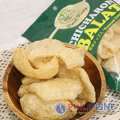 Pork King Chicharon Balat Regular 30g