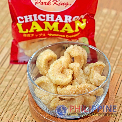 Pork King Chicharon Laman Regular 30g