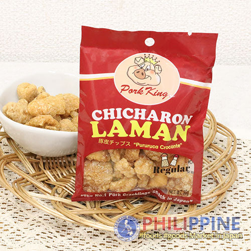 Pork King Chicharon Laman Regular 30g