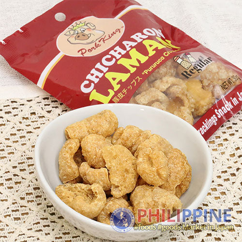 Pork King Chicharon Laman Regular 30g