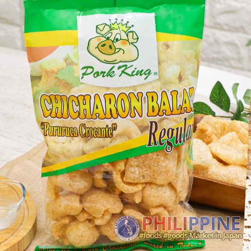 Pork King Chicharon Balat Regular 60g