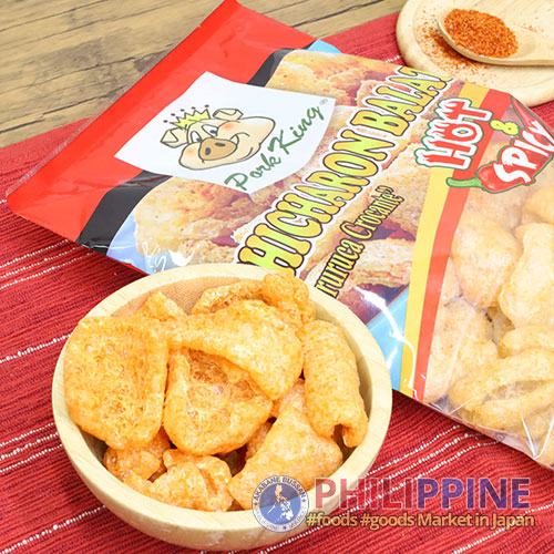 Pork King Chicharon Hot & Spicy 60g