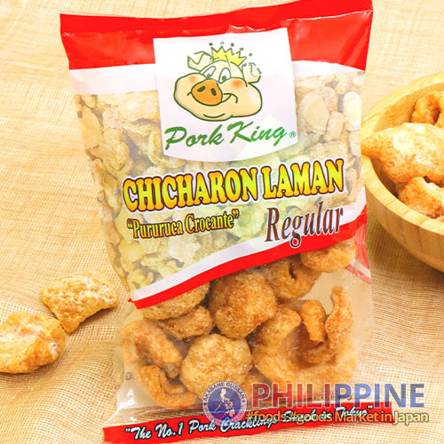 Pork King Chicharon Laman Regular 60g