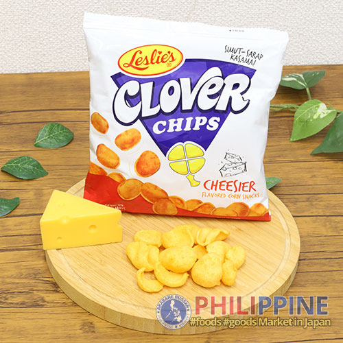 Leslie's Clover Chips Cheese 55g