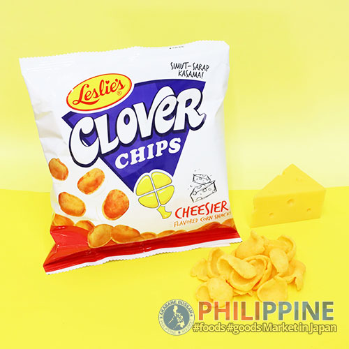 Leslie's Clover Chips Cheese 55g