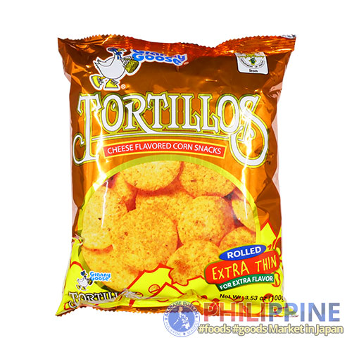 Granny Goose Tortillos Cheese 100g