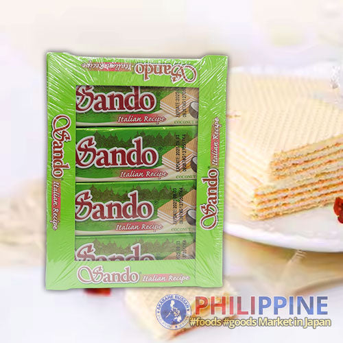 Sando Coconut (12packs) Wafer 32g
