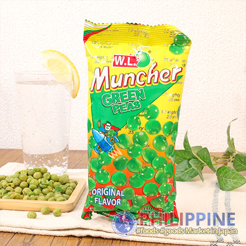 W.L. Foods Muncher Green Peas Original 70g