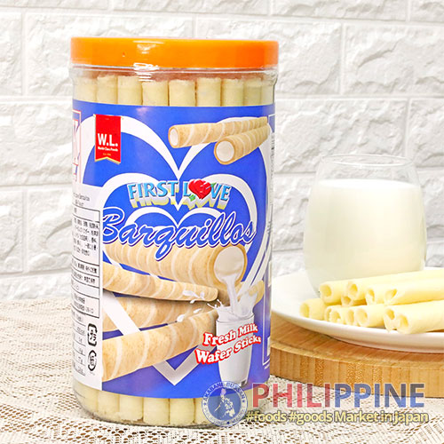 W.L. Foods First Love Barquillos Milk 365g