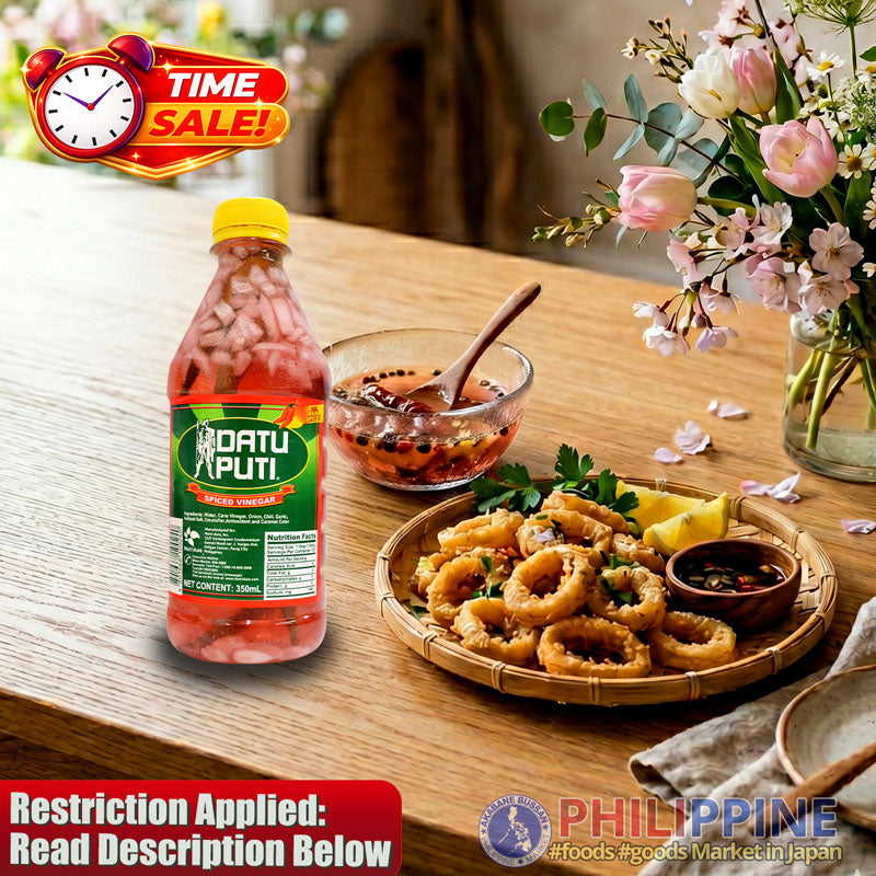 Time Sale! Datu Puti Spiced Vinegar Suka (S) 385ml