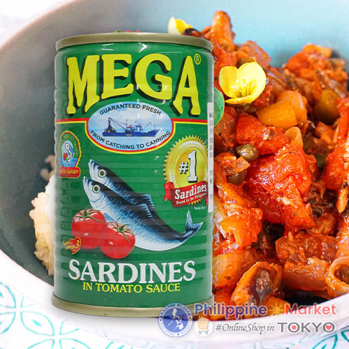 Mega Sardines Green 155g