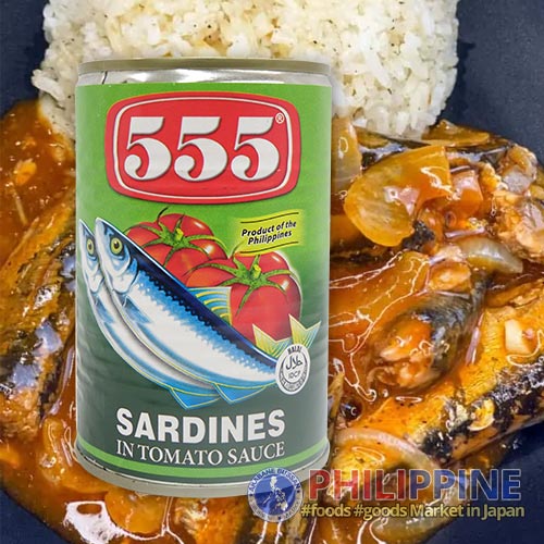 555 Sardines Regular Green (L) 425g