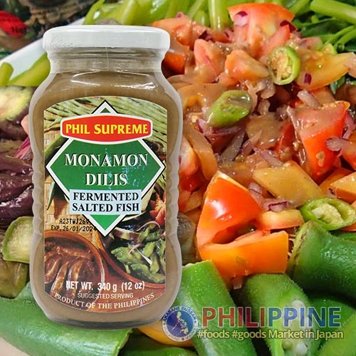 Phil Supreme Monamon Bagoong Dilis 340g โ Akabane Bussan Pinoy Foods ...