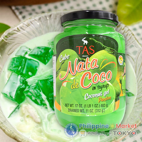 Tas Nata De Coco Pandan (Cube) 483g