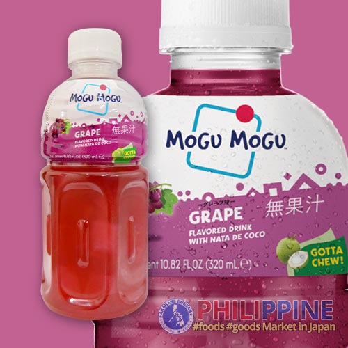 Mogu Mogu Grape with Nata de Coco 320ml